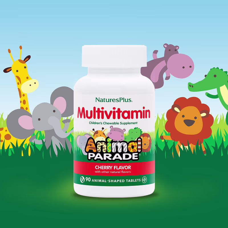 Animal Parade Gold, жувальні мультивітаміни Вишня
