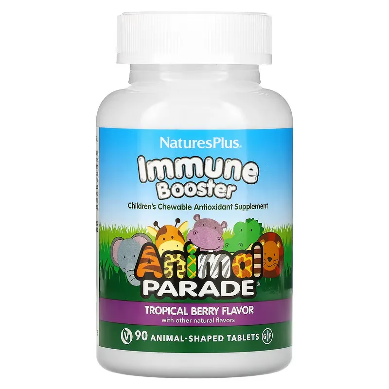 NaturesPlus, Source of Life, Animal Parade, добавка для зміцнення дитячого імунітету