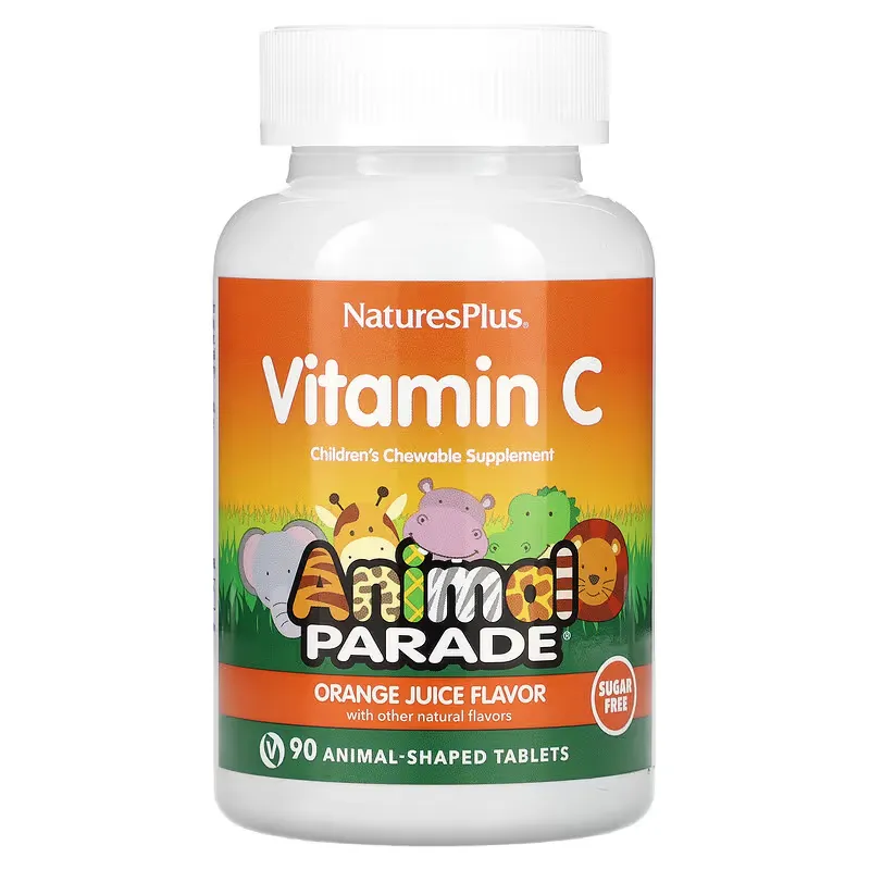 NaturesPlus, Animal Parade, вітамін C для дітей